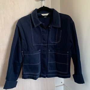 Whistles Navy Denim Jacket